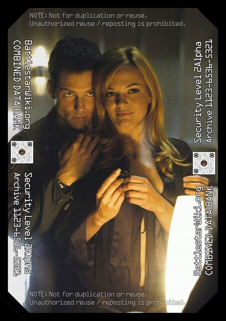 Lee Adama and Shevon in her Cloud 9 room (TRS: "Black Market").