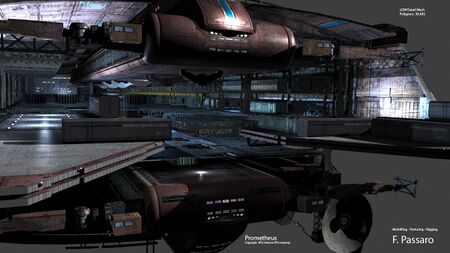 Low quality render of Prometheus model updated after its debut in "Black Market."