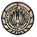 Galactica's uniform patch.