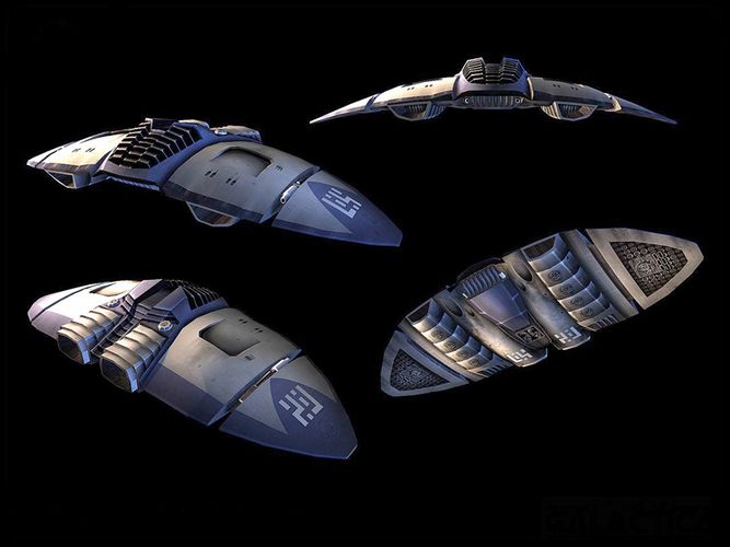 Composite render of the standard Raider.