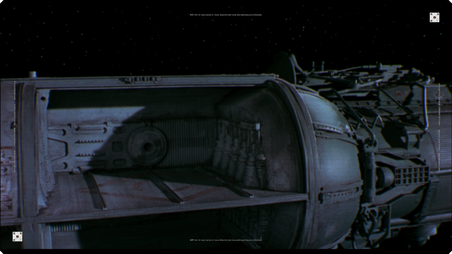 Closeup of a fuel tanker's side.