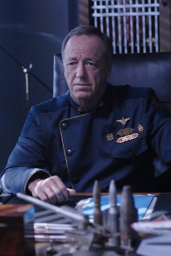 Admiral Peter Corman (TRS: "Hero").