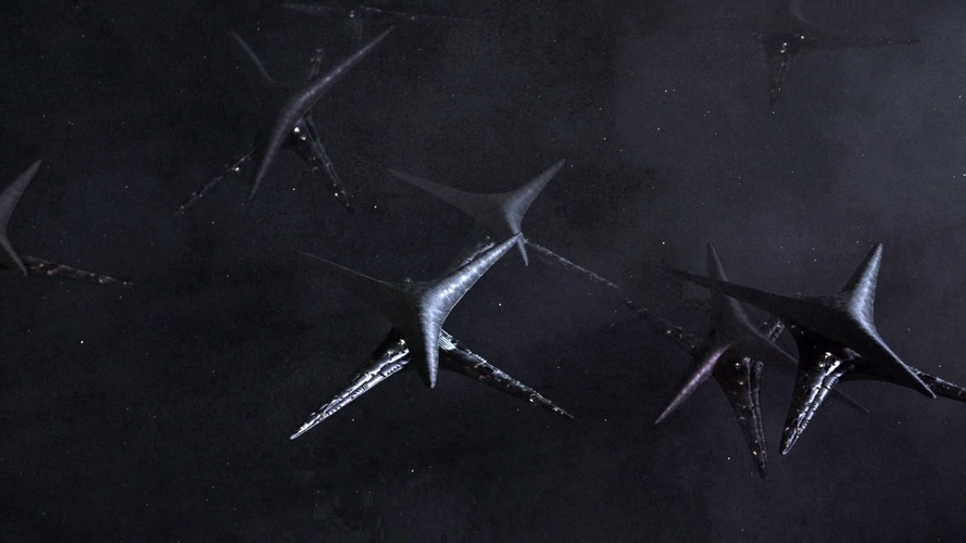 Cavil's ships move in...