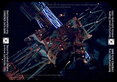 The internal components of the Ravashol pulsar as the system activates (TOS: "The Gun on Ice Planet Zero, Part I").