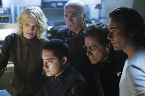 TRS - Six Degrees of Separation - Godfrey with Galactica Crew.jpg
