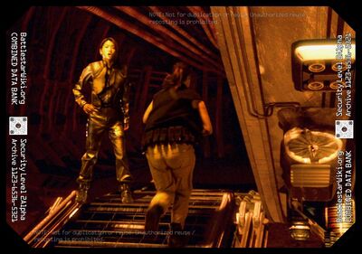 Caprica copy of Sharon "Boomer" Valerii arrives in a stolen Heavy Raider to ferry away the Caprica Resistance (TRS: "The Farm").
