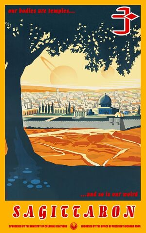 Trevor Gore - Sagittaron travel poster.jpg