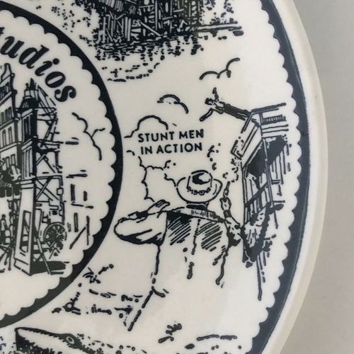 Front "3-o'clock" close-up, featuring the Stunt Men in Action attraction.