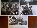 A set of three black and white 8x10 inch photos, meant for reuse in print media articles.