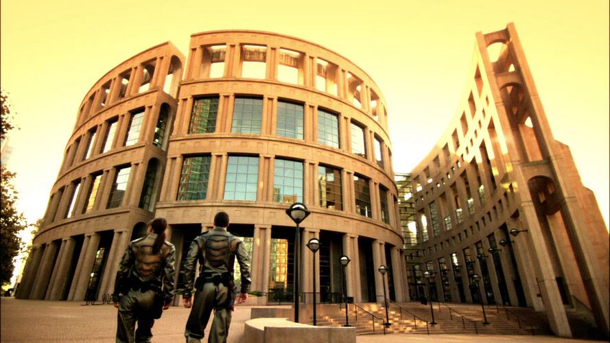 The Vancouver public library (TRS: "Bastille Day").