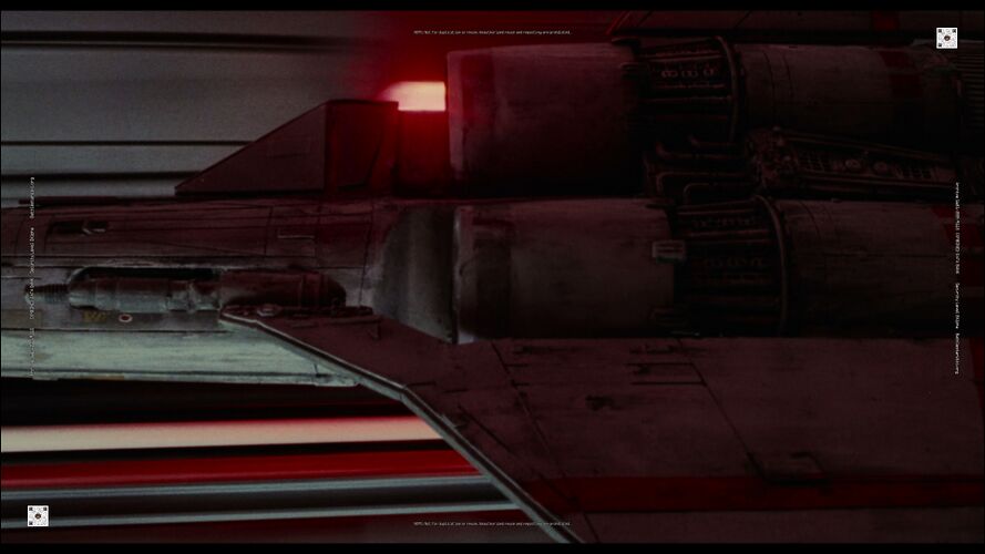 A Viper with specially fitted heat shield as it is launched from Galactica in "Saga of a Star World".